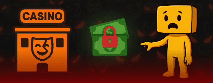 Casino scam frequency infographic