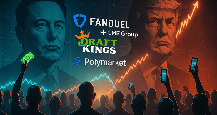 American Boom Prediction Markets: FanDuel, DraftKings and Polymarket